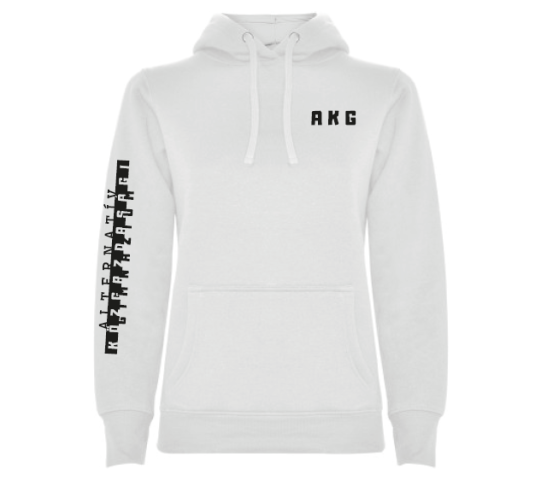 AKG női hoodie fehér