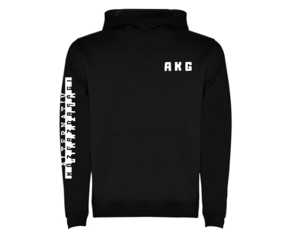 AKG gyerek hoodie fekete