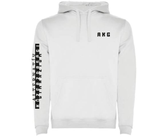 AKG férfi hoodie fehér